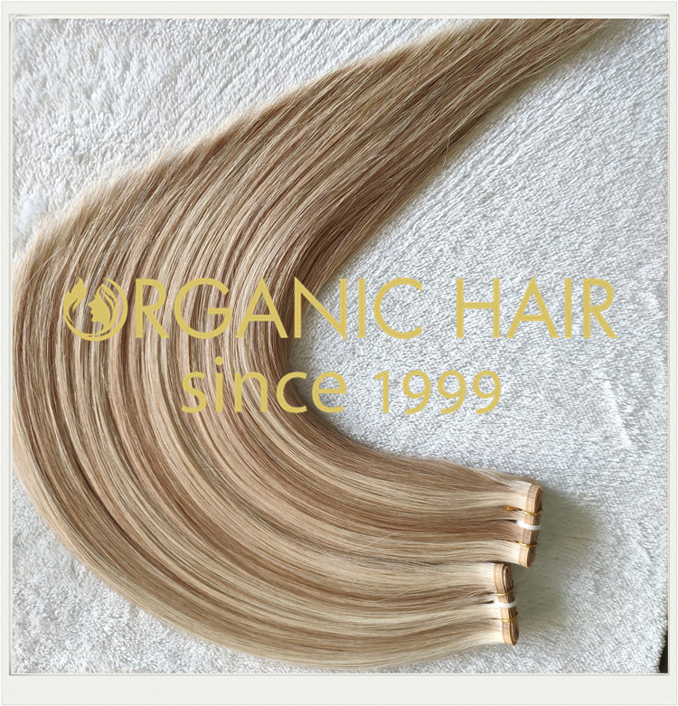 Top quality most popular flat weft hair extensions CNY009